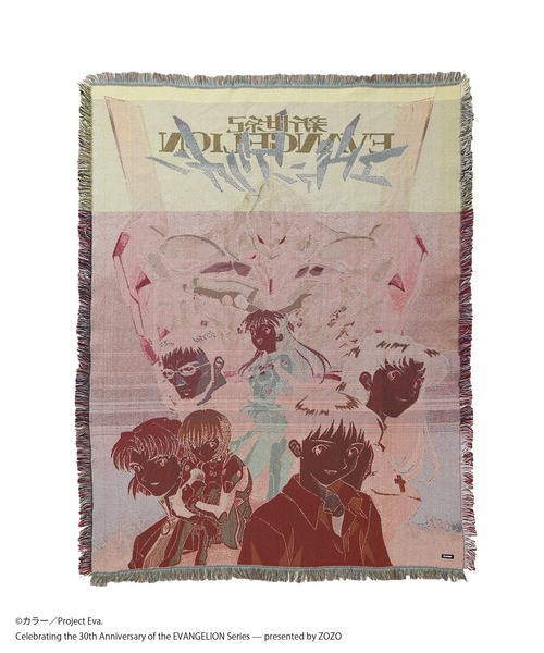 3/16(月)受注販売終了】XLARGE×EVANGELION JACQUARD BLANKET |『新世紀