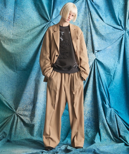 UNISEX》TW Worsted Relax-Over 2B Tailored Jacket/TWウーステッド