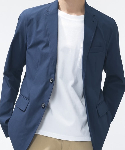 NEW BALANCE(ニューバランス)の「【別注】ニューバランス New Balance シーズナルシティージャケット 限定コラボ(テーラードジャケット・メンズ・ブラック/ネイビー・LL/L/M/S)」の1枚目の写真