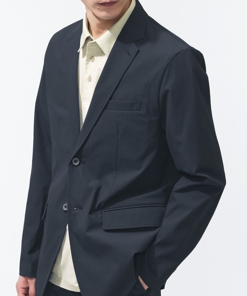 NEW BALANCE(ニューバランス)の「【別注】ニューバランス New Balance シーズナルシティージャケット 限定コラボ(テーラードジャケット・メンズ・ブラック/ネイビー・LL/L/M/S)」の2枚目の写真