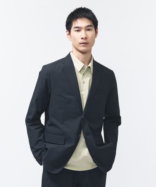 NEW BALANCE(ニューバランス)の「【別注】ニューバランス New Balance シーズナルシティージャケット 限定コラボ(テーラードジャケット・メンズ・ブラック/ネイビー・LL/L/M/S)」の3枚目の写真