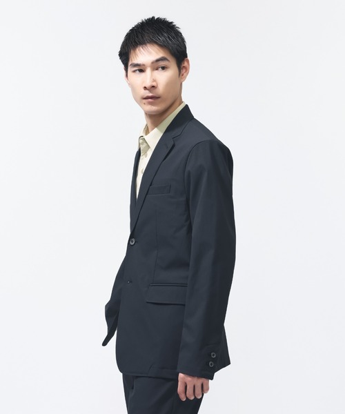 NEW BALANCE(ニューバランス)の「【別注】ニューバランス New Balance シーズナルシティージャケット 限定コラボ(テーラードジャケット・メンズ・ブラック/ネイビー・LL/L/M/S)」の4枚目の写真