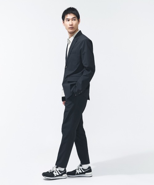 NEW BALANCE(ニューバランス)の「【別注】ニューバランス New Balance シーズナルシティージャケット 限定コラボ(テーラードジャケット・メンズ・ブラック/ネイビー・LL/L/M/S)」の7枚目の写真