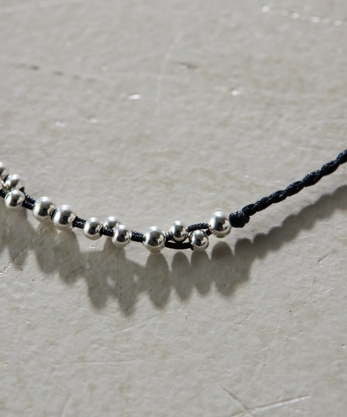 COLLAGE GALLARDAGALANTE（コラージュガリャルダガランテ）の「Sivelle./Silver925　コードブレスレット（ブレスレット・レディース・シルバー・FREE）」の3枚目の写真