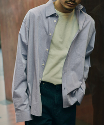 WISM | NAMELESSNESS / ネームレスネス COTTON LONG SLEEVE SHIRT(シャツ/ブラウス)