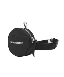 MONDAYFLOW（マンデーフロー）の「モンフルボールポーチベルトバッグ（セット）_ブラック（ボディバッグ/ウエストポーチ）」