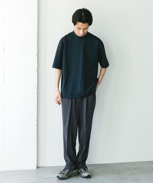 URBAN RESEARCH DOORS（アーバンリサーチドアーズ）の「DRYMIX20sプレーティングショートスリーブ Tシャツ（Tシャツ/カットソー・メンズ・ネイビー/グレー/アイボリー・MEDIUM/LARGE）」の22枚目の写真