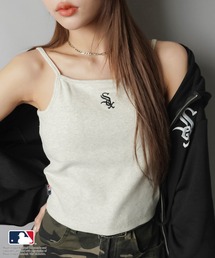 MLB（メジャーリーグベースボール）の「【MLB/メジャーリーグベースボール】カップ付きリブキャミソール（キャミソール）」