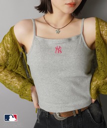 MLB（メジャーリーグベースボール）の「【MLB/メジャーリーグベースボール】カップ付きリブキャミソール（キャミソール）」