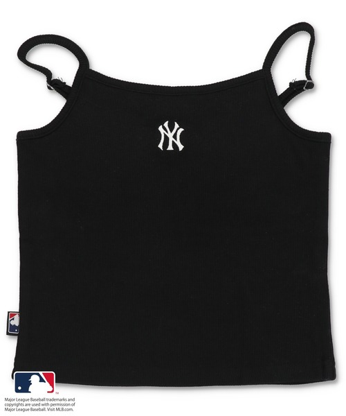 MLB(メジャーリーグベースボール)の「【MLB/メジャーリーグベースボール】カップ付きリブキャミソール(キャミソール・レディース・ブラック/オートミール/杢グレー/オフホワイト・ONESIZE)」の18枚目の写真
