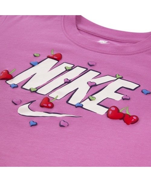 NIKE（ナイキ）の「NIKE Tシャツ (26N665)（Tシャツ/カットソー・キッズ・ピンク・100cm/90cm/95cm）」の4枚目の写真