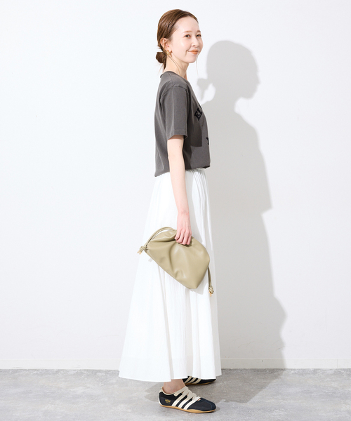 MIXTA(ミクスタ)の「MIXTA/ミクスタ SLOBE別注 EL CAPITAN TEE(Tシャツ/カットソー・レディース・アイボリー/ブラック・FREE)」の5枚目の写真