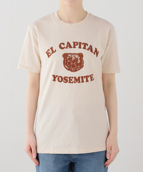 MIXTA(ミクスタ)の「MIXTA/ミクスタ SLOBE別注 EL CAPITAN TEE(Tシャツ/カットソー・レディース・アイボリー/ブラック・FREE)」の20枚目の写真