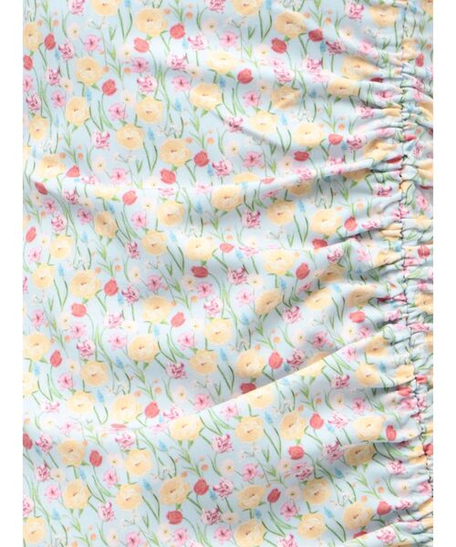 EATME(イートミー)の「【日比谷花壇コラボ】フラワープリントアシンメトリーワンピース(ワンピース・レディース・ピンク/ブラック/ブルー・MEDIUM/SMALL)」の12枚目の写真