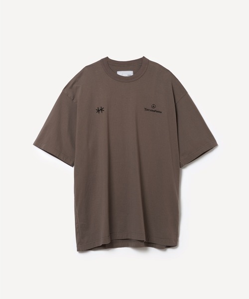 YDOT(ワイドット)の「【YDOT】DBH TSHIRT(Tシャツ/カットソー・メンズ・モカ/ブラック/ワイン・M/L)」の2枚目の写真