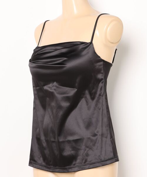 PEACH JOHN（ピーチジョン）の「盛れるアウターライクブラサテンキャミソール（インナーウェア/肌着・レディース・シャンパン/ブラック・BC65/BC70/BC75/DE65/DE70/DE75）」の12枚目の写真
