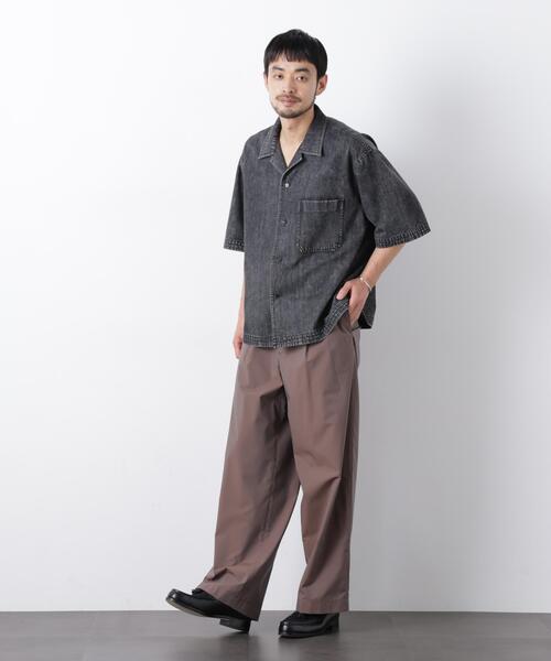 NANO universe(ナノユニバース)の「「OtoNANO」Lim-bress 1タックスラックス(スラックス・メンズ・ベージュ/カーキ/ブラウン/チャコール・L/M/S)」の20枚目の写真