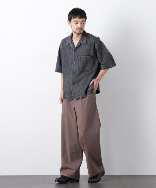 NANO universe(ナノユニバース)の「「OtoNANO」Lim-bress 1タックスラックス(スラックス・メンズ・ベージュ/カーキ/ブラウン/チャコール・L/M/S)」の21枚目の写真