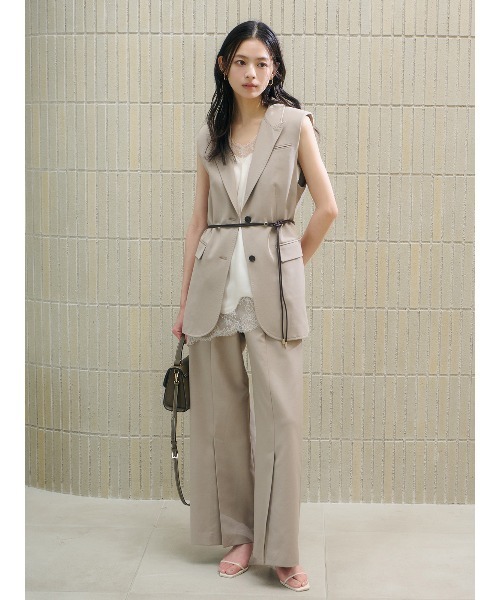 anuans（アニュアンス）の「デフォームラペルジレ（その他アウター・レディース・ベージュ/グレー・SMALL/MEDIUM）」の7枚目の写真