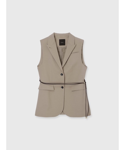 anuans（アニュアンス）の「デフォームラペルジレ（その他アウター・レディース・ベージュ/グレー・SMALL/MEDIUM）」の10枚目の写真