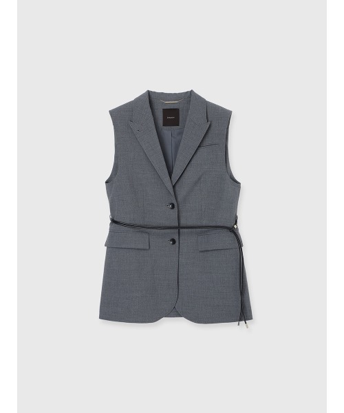 anuans（アニュアンス）の「デフォームラペルジレ（その他アウター・レディース・ベージュ/グレー・SMALL/MEDIUM）」の11枚目の写真