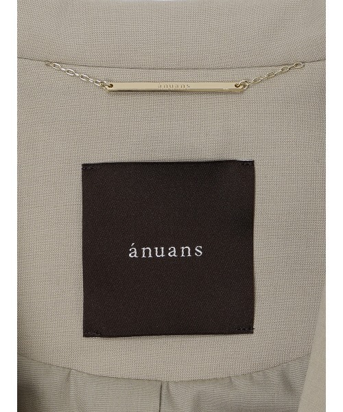 anuans（アニュアンス）の「デフォームラペルジレ（その他アウター・レディース・ベージュ/グレー・SMALL/MEDIUM）」の18枚目の写真