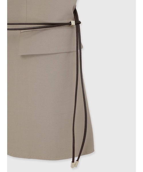 anuans（アニュアンス）の「デフォームラペルジレ（その他アウター・レディース・ベージュ/グレー・SMALL/MEDIUM）」の19枚目の写真