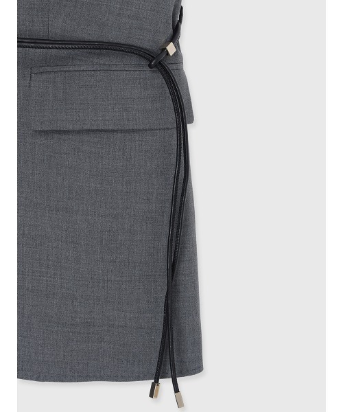 anuans（アニュアンス）の「デフォームラペルジレ（その他アウター・レディース・ベージュ/グレー・SMALL/MEDIUM）」の21枚目の写真