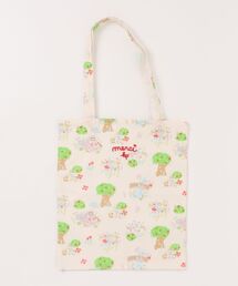 KP DECO（ケーピーデコ）の「mimiちゃんと森の動物たち総柄プリント バッグ（トートバッグ）」