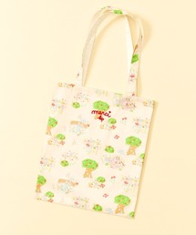 KP DECO（ケーピーデコ）の「mimiちゃんと森の動物たち総柄プリント バッグ（トートバッグ）」