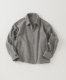 JOURNAL STANDARD relume | バスケット チェック ジップ シャツブルゾン(シャツ/ブラウス)