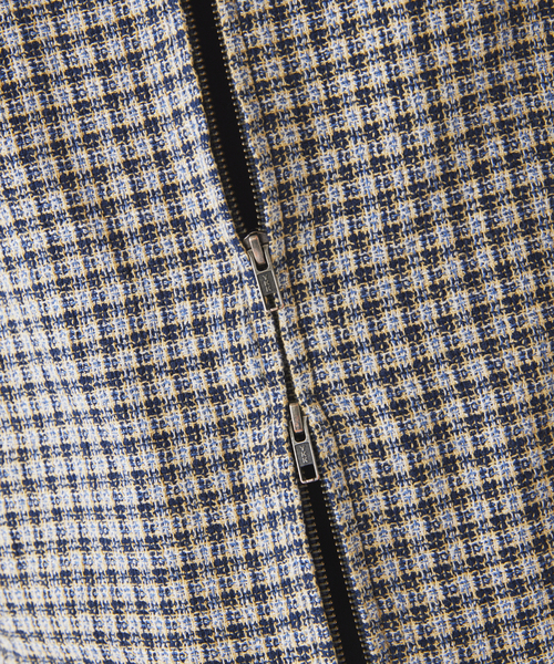 JOURNAL STANDARD relume(ジャーナルスタンダード レリューム)の「バスケット チェック ジップ シャツブルゾン(シャツ/ブラウス・メンズ・ダークグリーン/Red/アイボリー・MEDIUM/LARGE)」の7枚目の写真