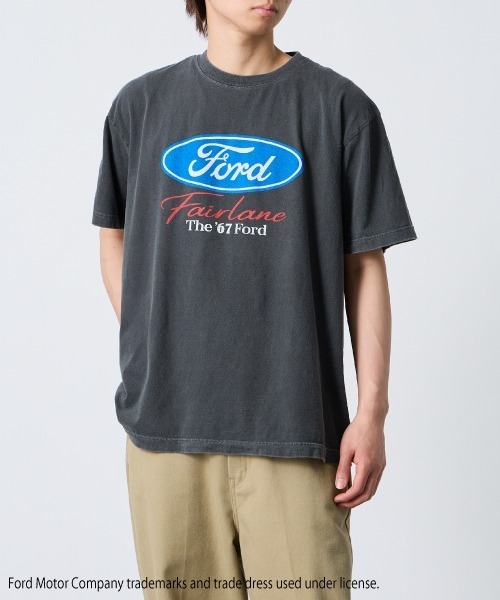 GOOD ROCK SPEED（グッドロックスピード）の「[GOOD ROCK SPEED/グッドロックスピード] 別注 FORD ロゴプリントTシャツ（THUNDERBIRD）（Tシャツ/カットソー・レディース・チャコール・XL/L/M）」の17枚目の写真