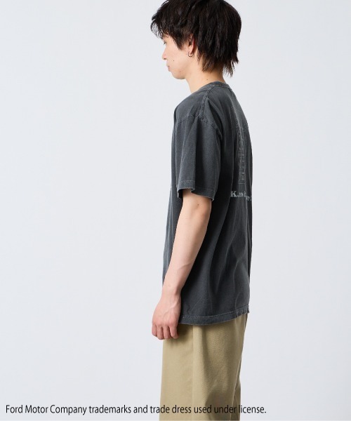 GOOD ROCK SPEED（グッドロックスピード）の「[GOOD ROCK SPEED/グッドロックスピード] 別注 FORD ロゴプリントTシャツ（THUNDERBIRD）（Tシャツ/カットソー・レディース・チャコール・XL/L/M）」の18枚目の写真