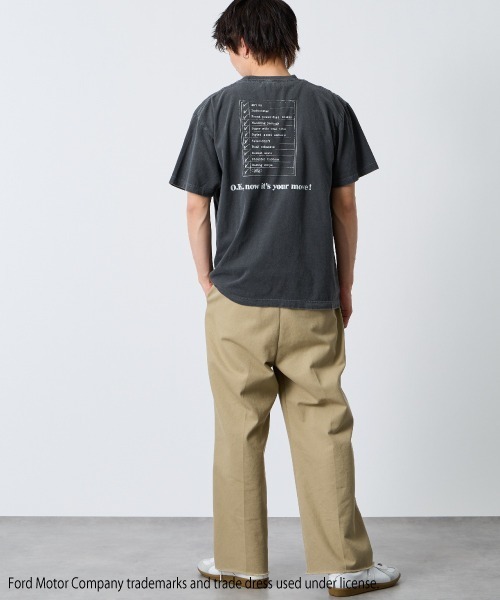 GOOD ROCK SPEED（グッドロックスピード）の「[GOOD ROCK SPEED/グッドロックスピード] 別注 FORD ロゴプリントTシャツ（THUNDERBIRD）（Tシャツ/カットソー・レディース・チャコール・XL/L/M）」の15枚目の写真