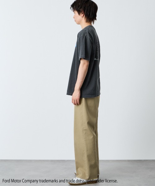 GOOD ROCK SPEED（グッドロックスピード）の「[GOOD ROCK SPEED/グッドロックスピード] 別注 FORD ロゴプリントTシャツ（THUNDERBIRD）（Tシャツ/カットソー・レディース・チャコール・XL/L/M）」の21枚目の写真