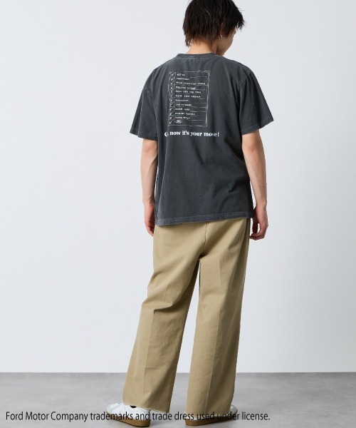 GOOD ROCK SPEED（グッドロックスピード）の「[GOOD ROCK SPEED/グッドロックスピード] 別注 FORD ロゴプリントTシャツ（THUNDERBIRD）（Tシャツ/カットソー・レディース・チャコール・XL/L/M）」の22枚目の写真