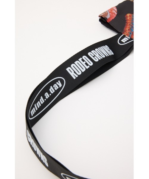 RODEO CROWNS WIDE BOWL（ロデオクラウンズワイドボウル）の「(MIND.A.DAY)エコトートバッグ（トートバッグ・レディース・ライム/ブラック/ピンク・FREE）」の8枚目の写真