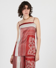 PRANK PROJECT | 【2026Summer Pre-Order】スカーフプリントキャミチュニック / Scarf Print Cami Tunic(チュニック)