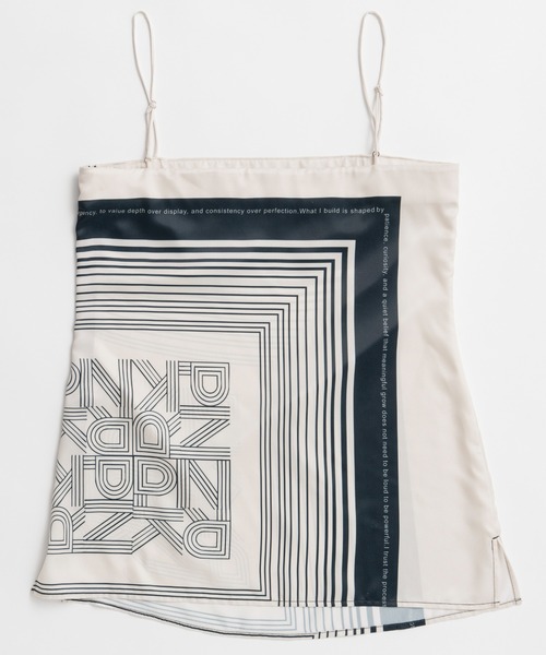 PRANK PROJECT（プランクプロジェクト）の「【2026Summer Pre-Order】スカーフプリントキャミチュニック / Scarf Print Cami Tunic（チュニック・レディース・レッド/ブラック・FREE）」の14枚目の写真