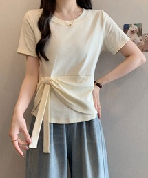 サイドリボンデザインTシャツ