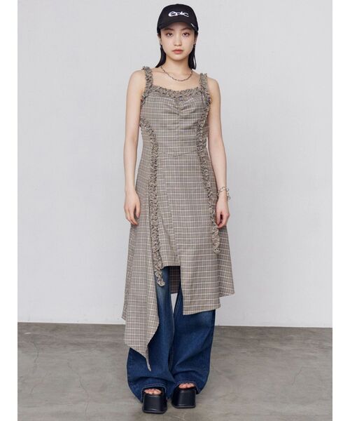 EMODA(エモダ)の「ヴィンテージライクルーズジーンズ(デニムパンツ・レディース・インディゴブルー/ライトブルー・MEDIUM/SMALL)」の19枚目の写真