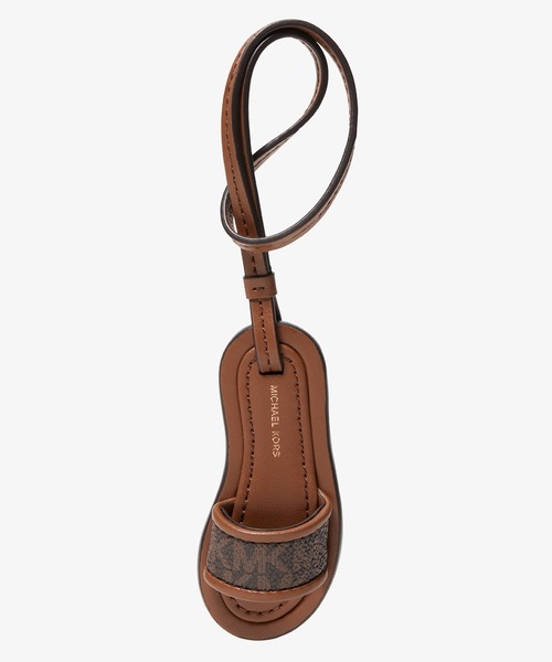 MICHAEL KORS(マイケルコース)の「ロゴ スライドサンダル バッグチャーム(その他小物・レディース・ブラウン系・FREE)」の1枚目の写真