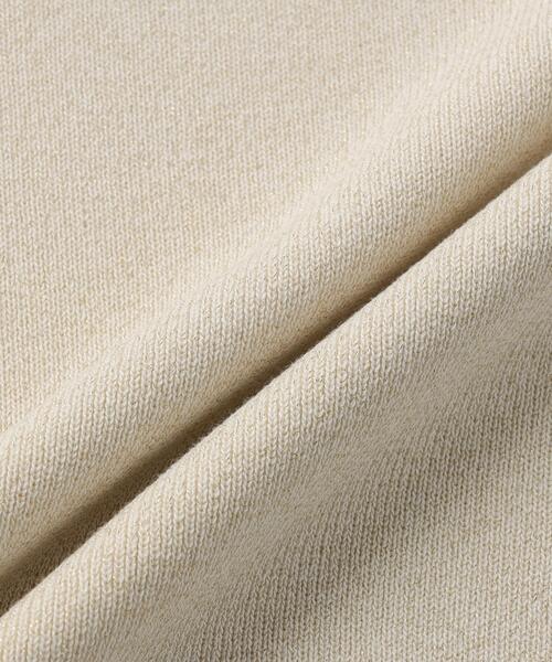 N.(N. Natural Beauty Basic)(エヌエヌナチュラルビューティーベーシック)の「【WEB限定】ラメ混ポロ襟ニット(ポロシャツ・レディース・ブルー/オフホワイト/ライトグリーン・フリ-)」の14枚目の写真