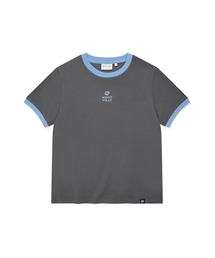 WOMEN'S REGULAR FIT RINGER SHORT SLEEVE T-SHIRT