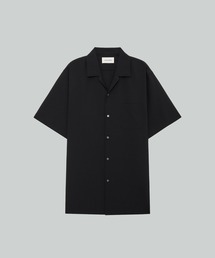 markaware（マーカウェア）の「【MARKAWARE】オーガニックウール 2/80 トロピカル / イタリアンオープンカラーS/Sシャツ（シャツ/ブラウス）」