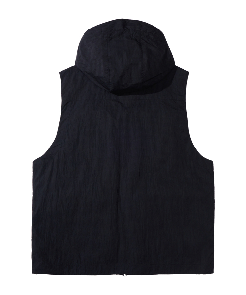 KALAPATTHAR(カラパタール)の「MULTI POCKET NYLON HOODED VEST - BLACK(ベスト・メンズ・その他・MEDIUM/LARGE)」の5枚目の写真