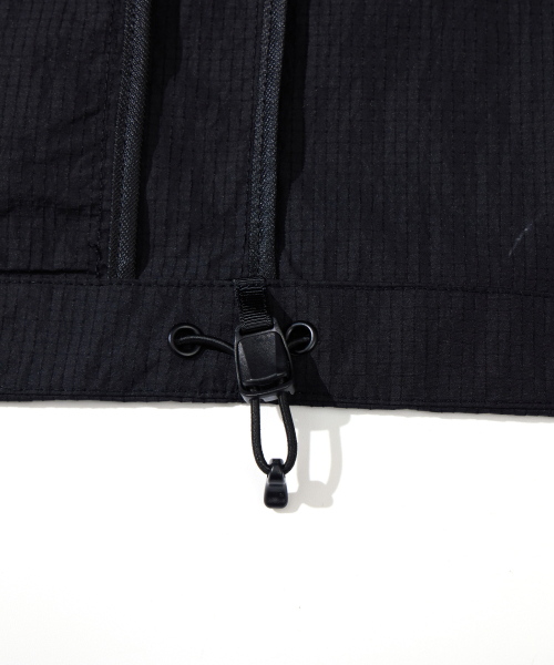 KALAPATTHAR(カラパタール)の「MULTI POCKET NYLON HOODED VEST - BLACK(ベスト・メンズ・その他・MEDIUM/LARGE)」の8枚目の写真