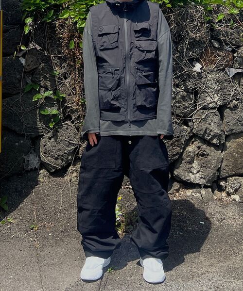 KALAPATTHAR(カラパタール)の「MULTI POCKET NYLON HOODED VEST - BLACK(ベスト・メンズ・その他・MEDIUM/LARGE)」の11枚目の写真