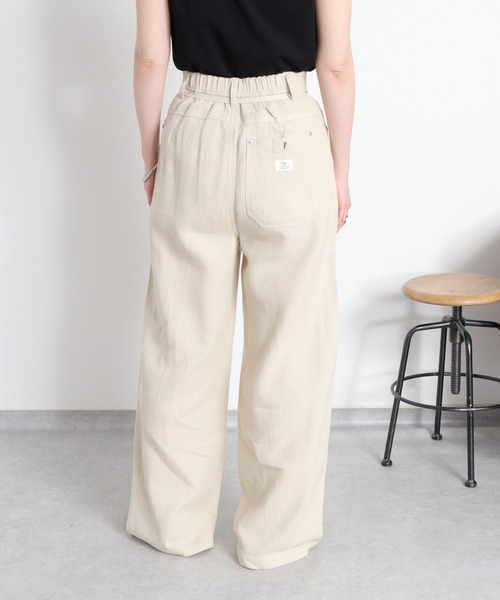 cepo(セポ)の「〈セットアップ対応〉パナマワークイージーパンツ(その他パンツ・レディース・ブラック/オフホワイト/ベージュ・L/M/S)」の15枚目の写真
